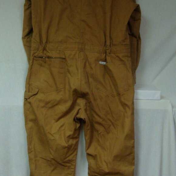 VTG Walls Zero Zone Insulated Coveralls XL Regular Brown - Picture 10 of 12